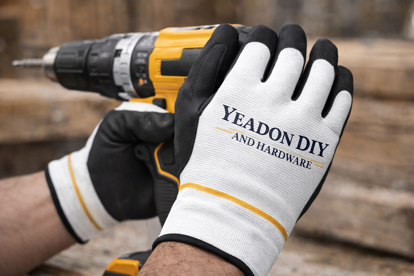 Nitrile Coated Work Gloves – Anti-Slip Safety Grip