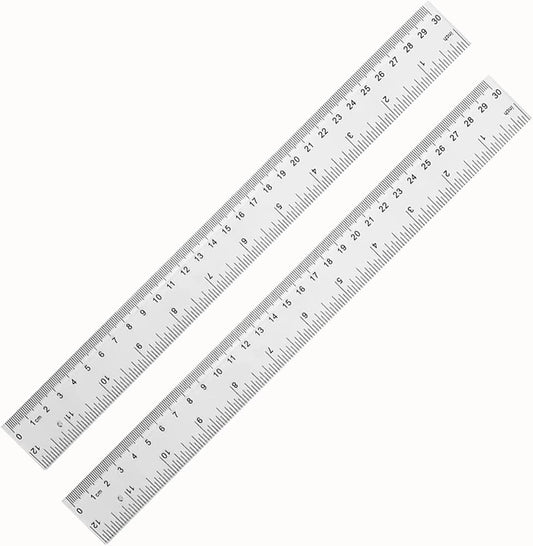 30cm Plastic Ruler – Simple Measuring Tool