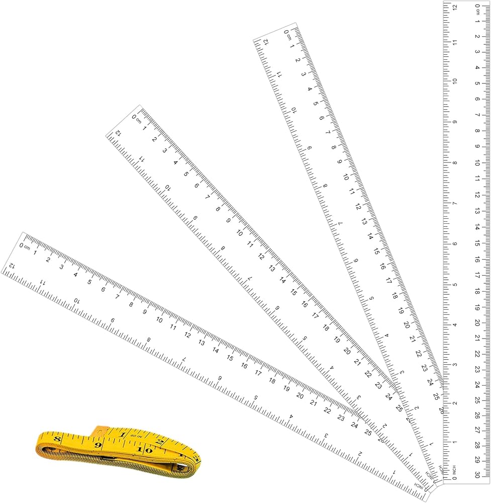 30cm Plastic Ruler – Simple Measuring Tool